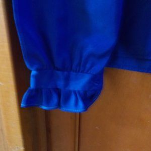 Royal Blue Blouse